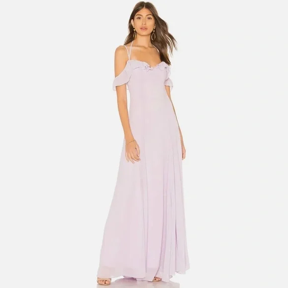 Lovers + Friends | Dresses | 22 New Lovers Friends X Revolve Leann Dress In  Pastel Lilac | Poshmark